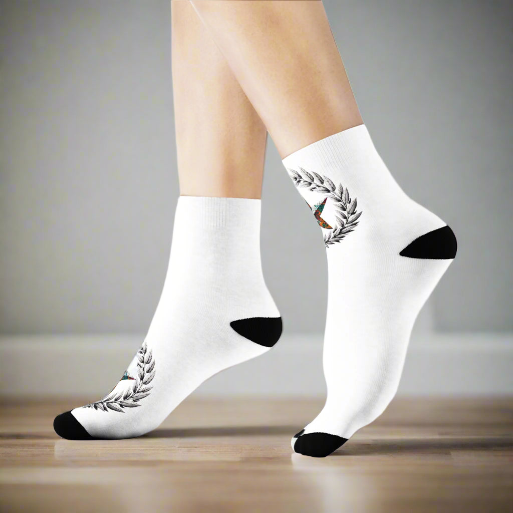Victory Star Crew Socks