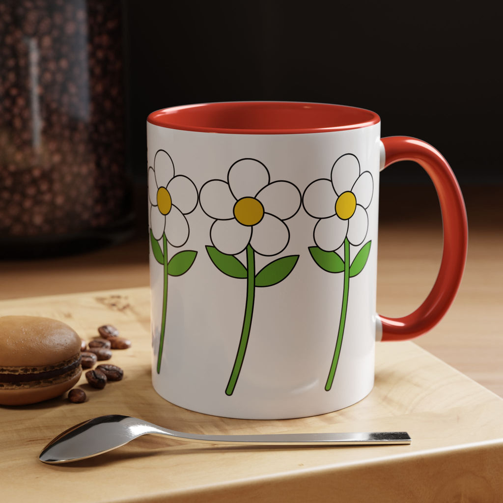 Flower Coffee Mug (11, 15oz)