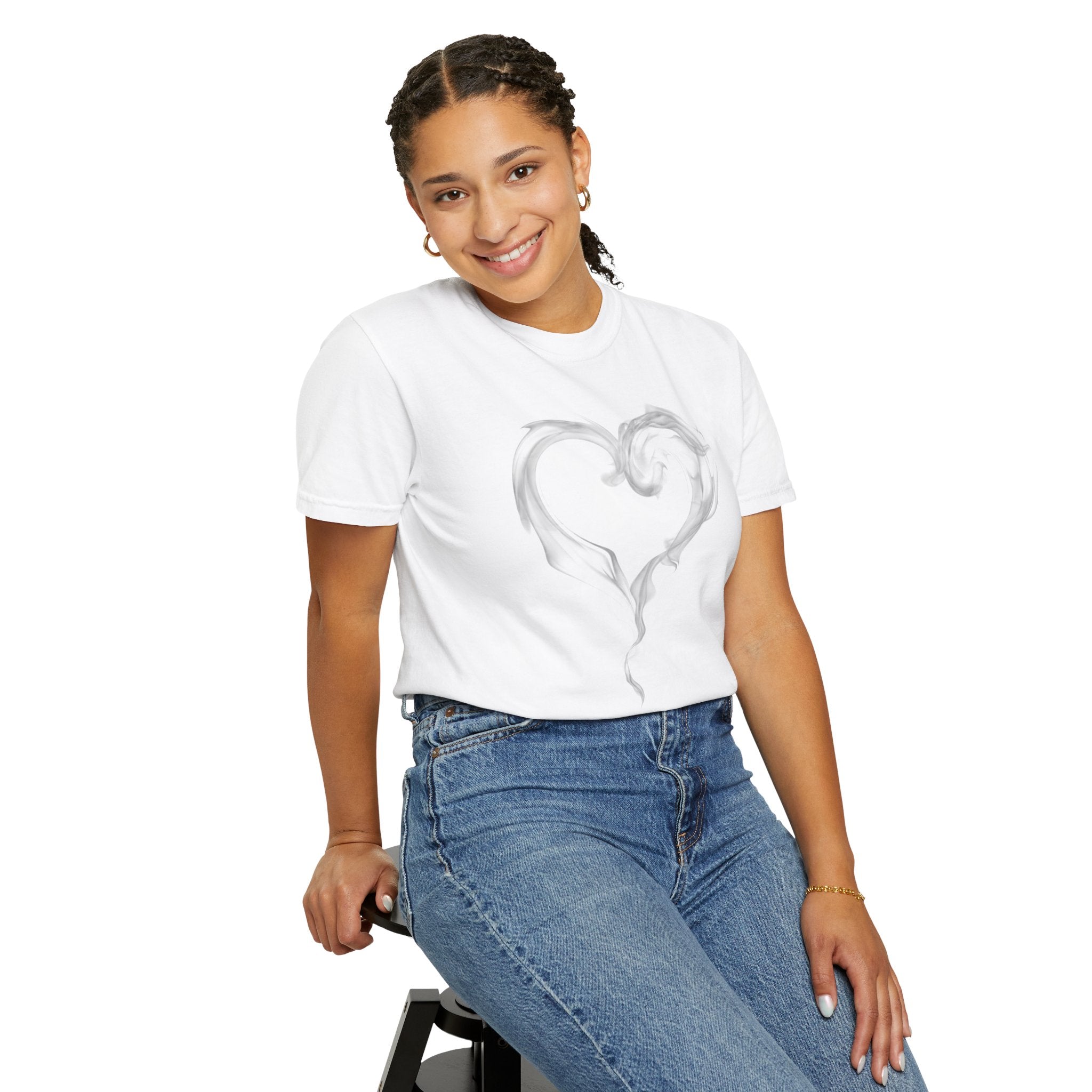 Smokey Heart Garment-Dyed T-shirt