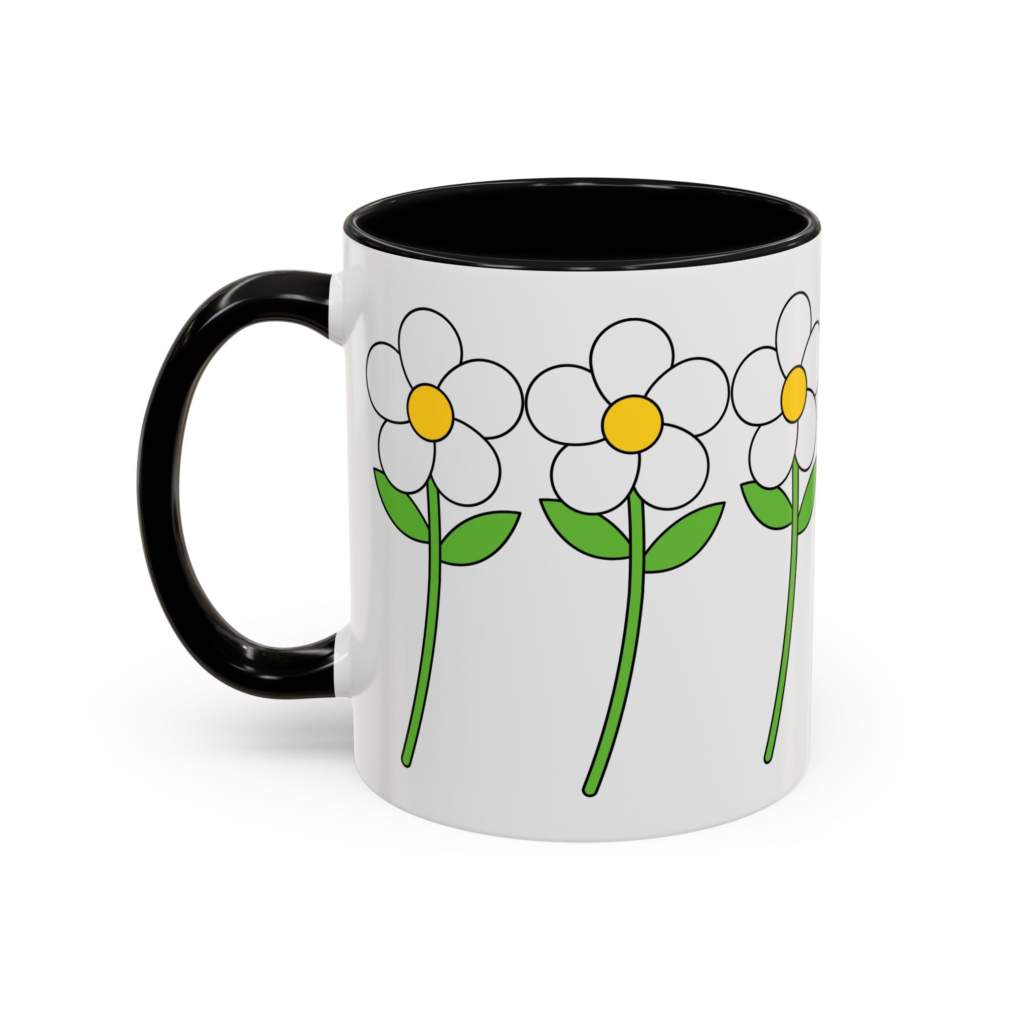 Flower Coffee Mug (11, 15oz)