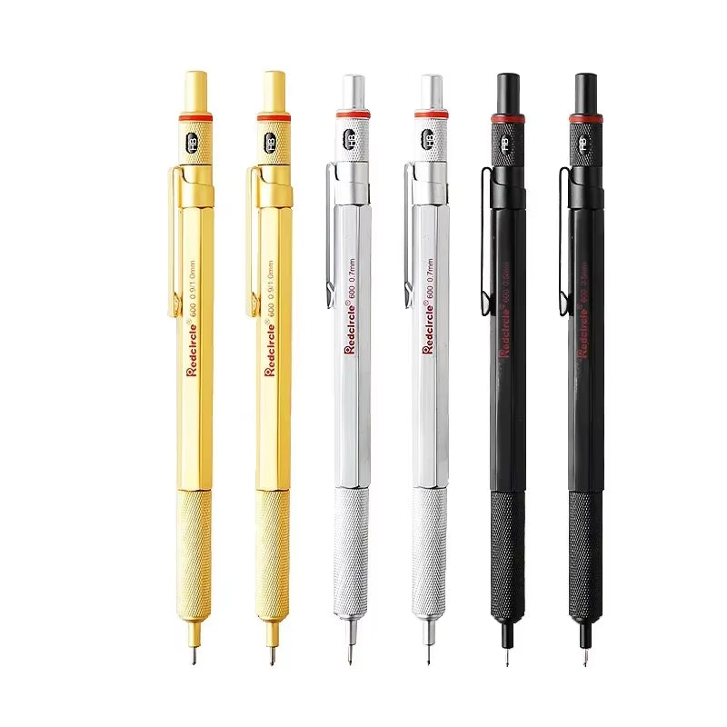 Redcircle Mechanical Pencil 0.5 0.7 2.0Mm Lead Automatic Drawing Drafting Pencil Portaminas Vulpotlood School Art Supplies