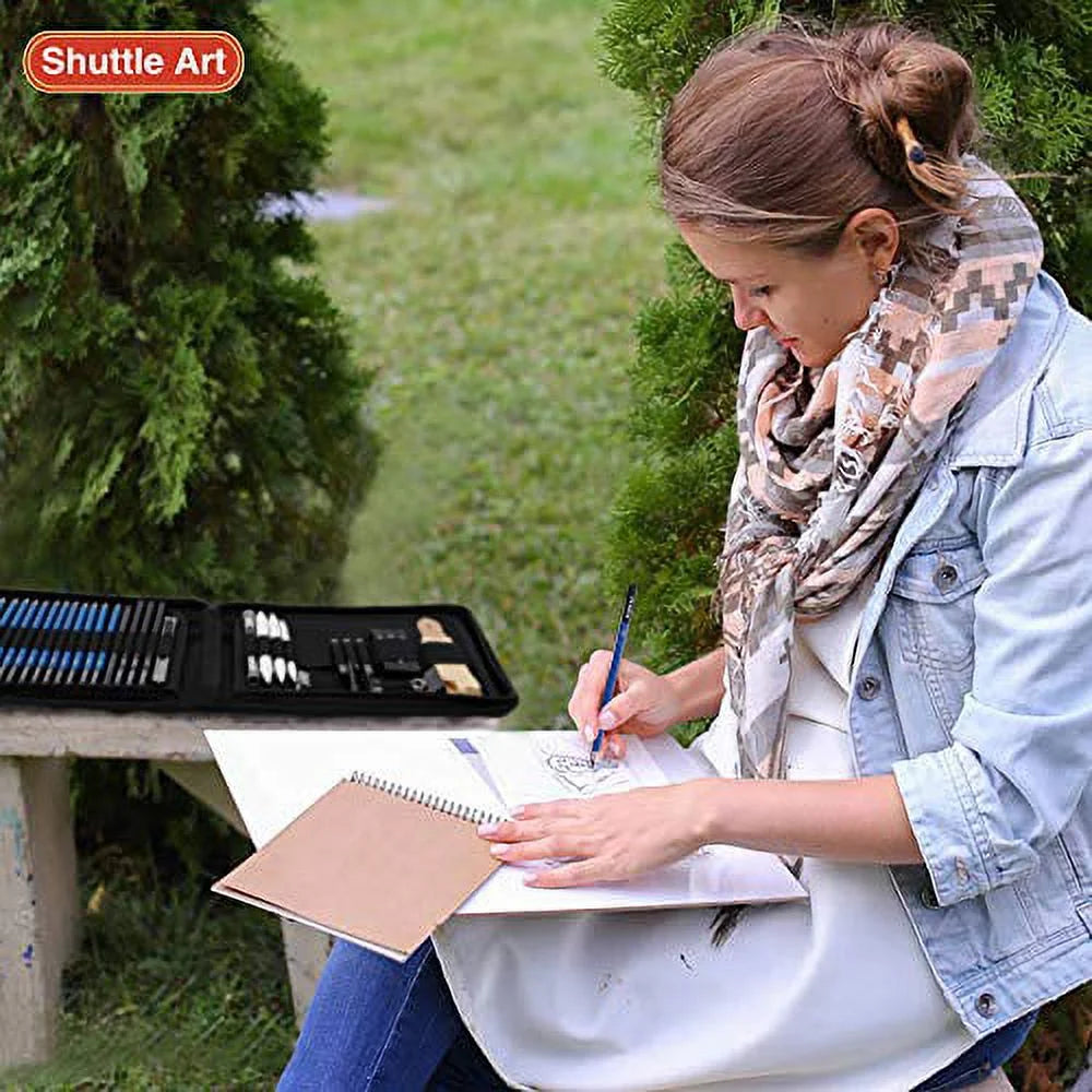 Sketching and Drawing Pencils Art Sets (37 Piece)