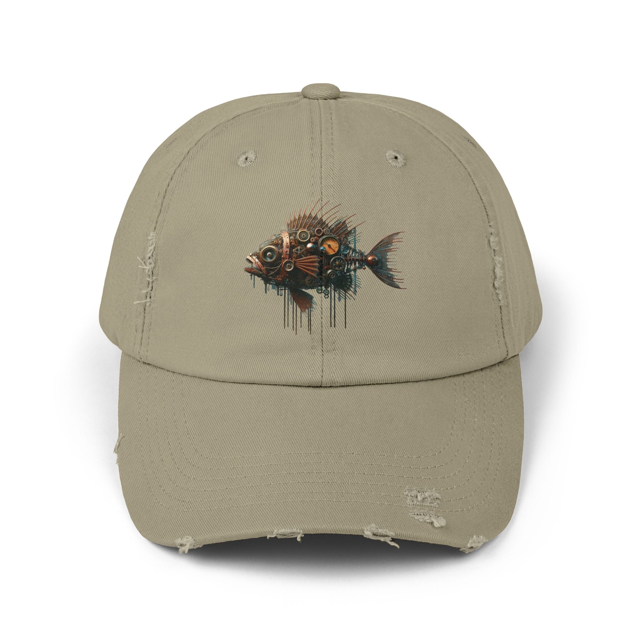 Unisex Distressed Cap