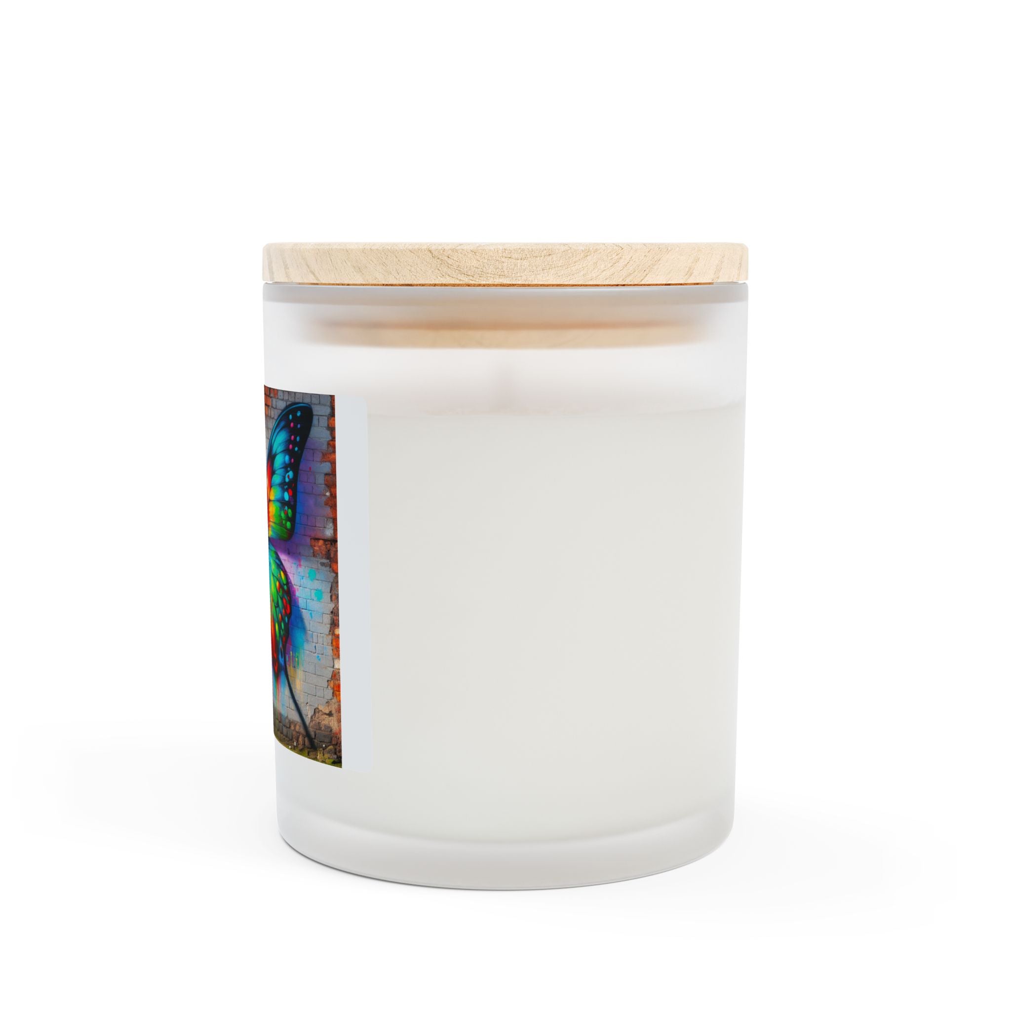 Frosted Glass Candle, 11oz