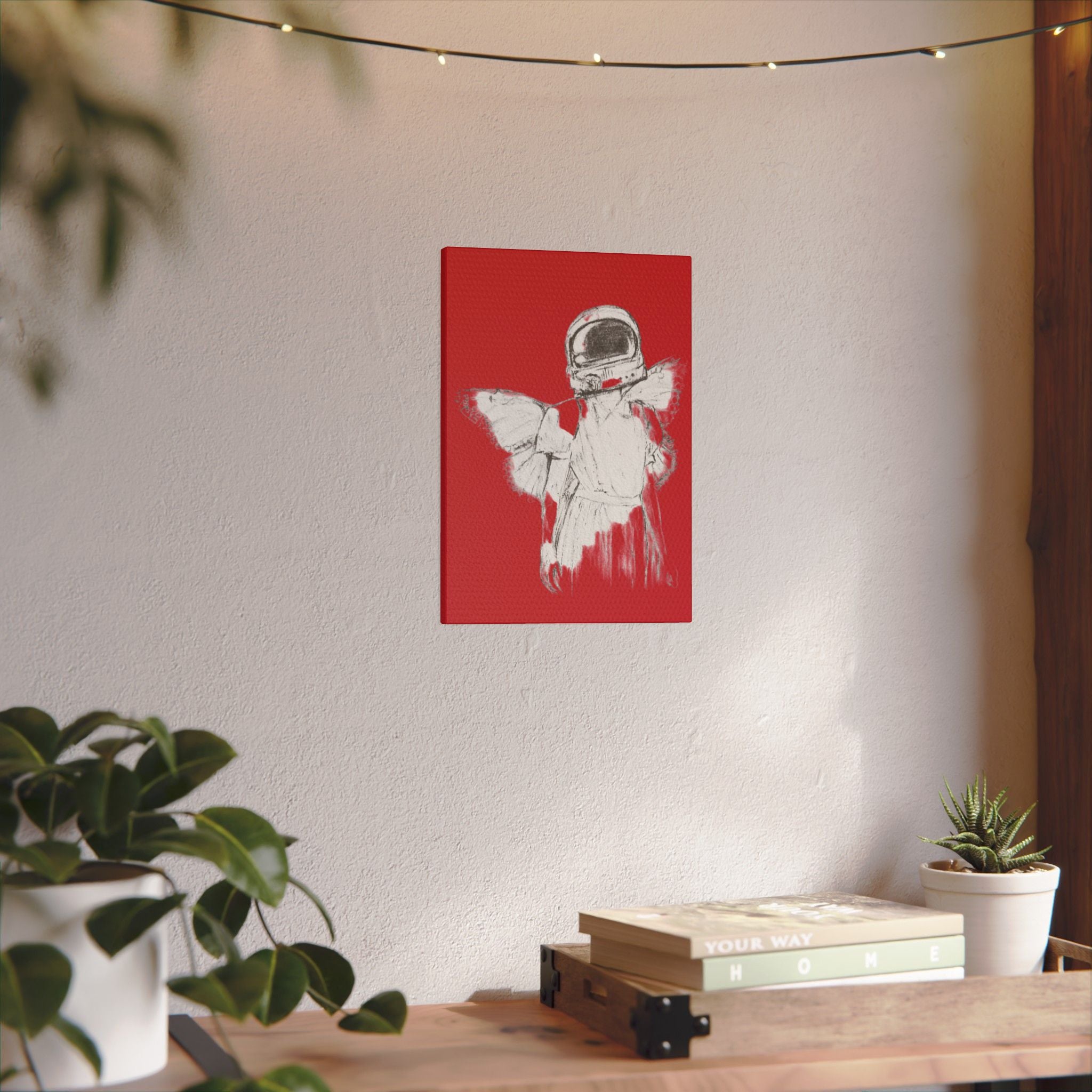 Giclée Print Canvas Titled Astronaut