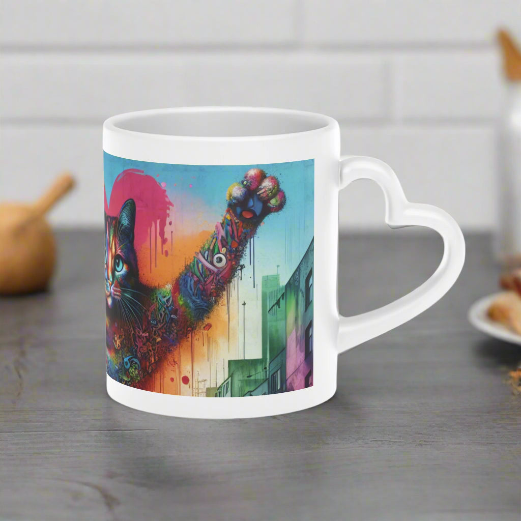 Heart-Shaped Mug