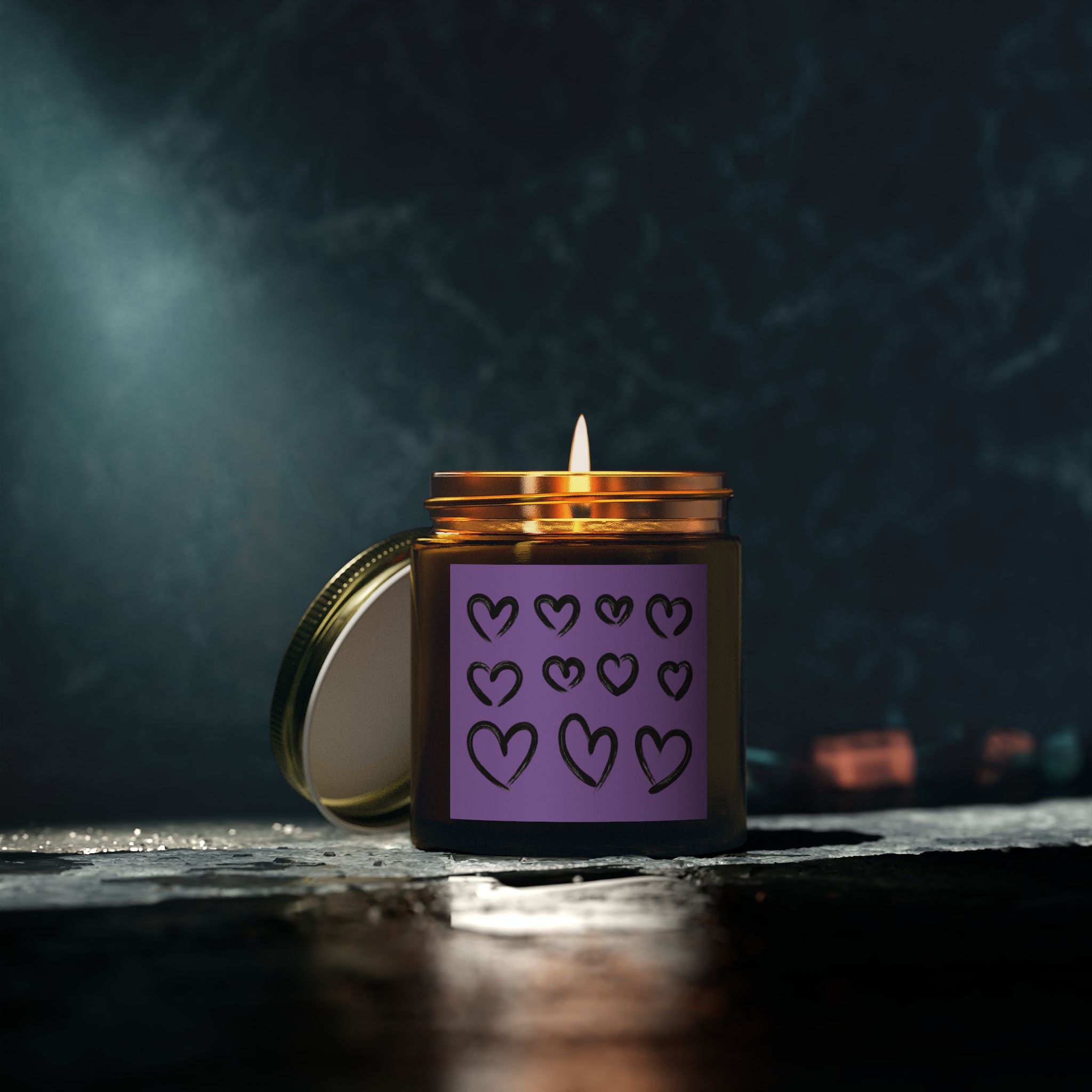 Scented Candles, Coconut Apricot Wax (4oz, 9oz)