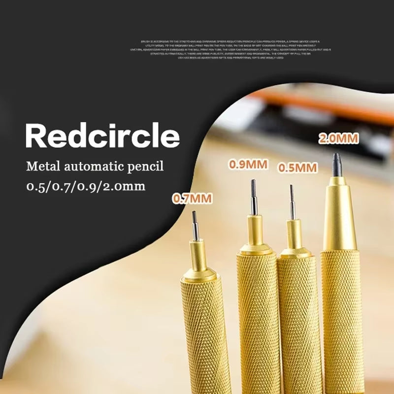 Redcircle Mechanical Pencil 0.5 0.7 2.0Mm Lead Automatic Drawing Drafting Pencil Portaminas Vulpotlood School Art Supplies