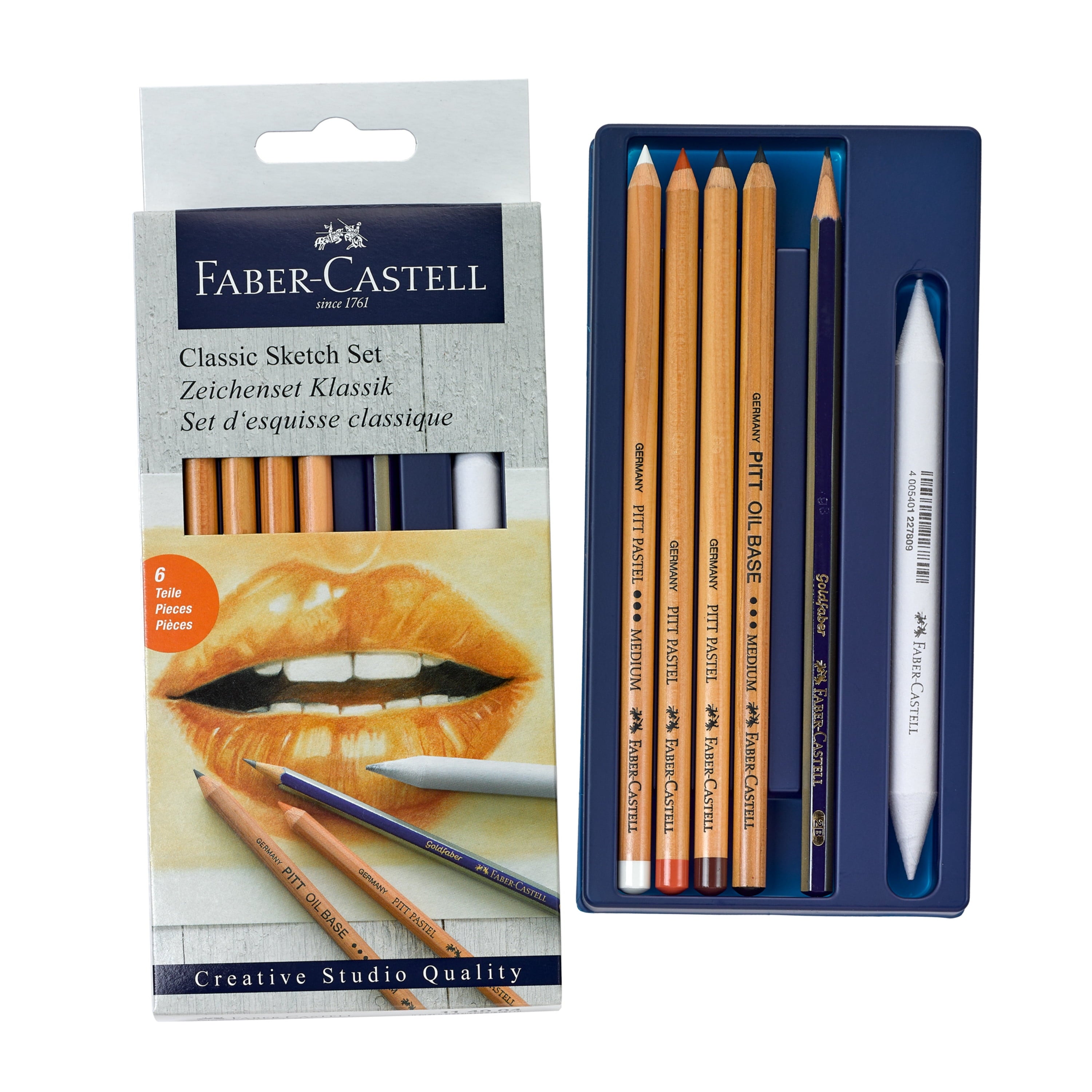 Creative Studio Classic Sketch Set – Beginner and Adult Art Pencils Set