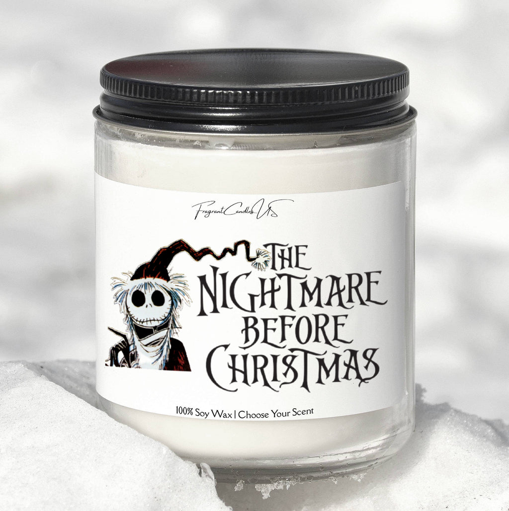 Jack and Sally, the Nightmare before Christmas, Christmas Gifts, Candles, Halloween Candles,Christmas Candles, Halloween Wedding Decorations