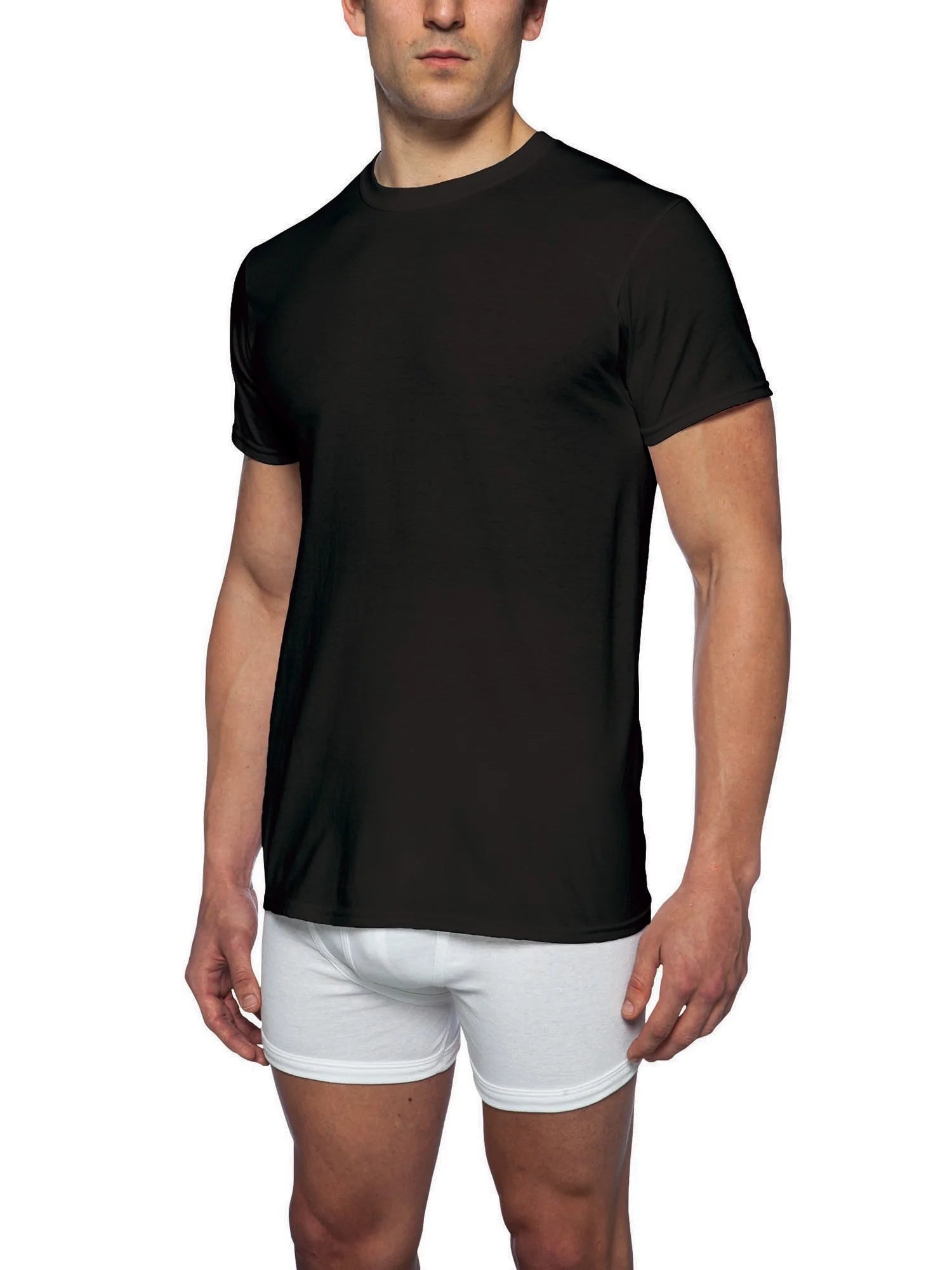 Men'S Short Sleeve Crew Assorted Color T-Shirt, 5-Pack