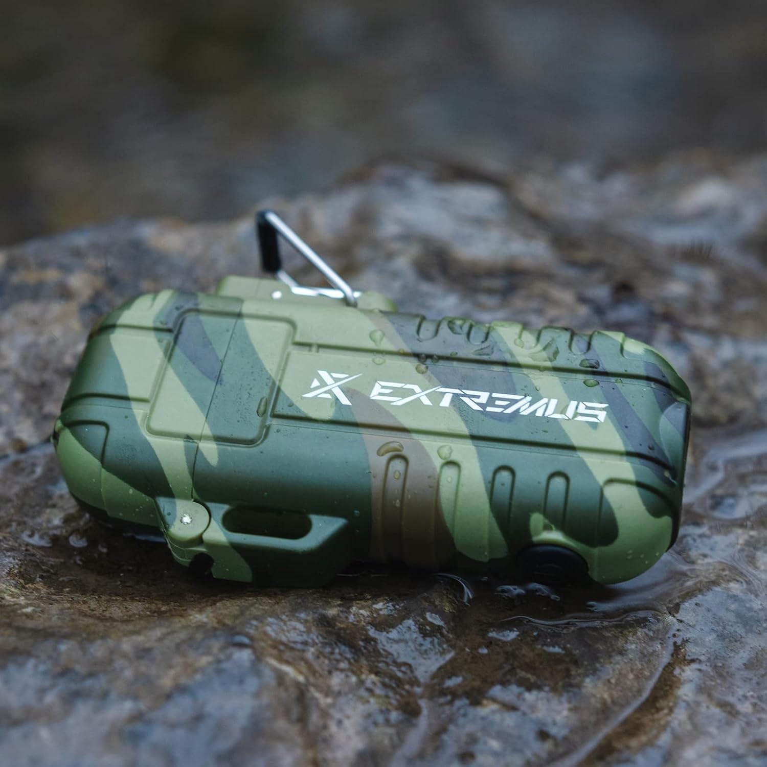 Blaze 360 Rechargeable Electric Lighters, Dual Arc Lighter, Windproof Plasma Lighter, Waterproof Lighter, Flameless Lighter with Whistle Lanyard for Camping (Army Green Flashlight)