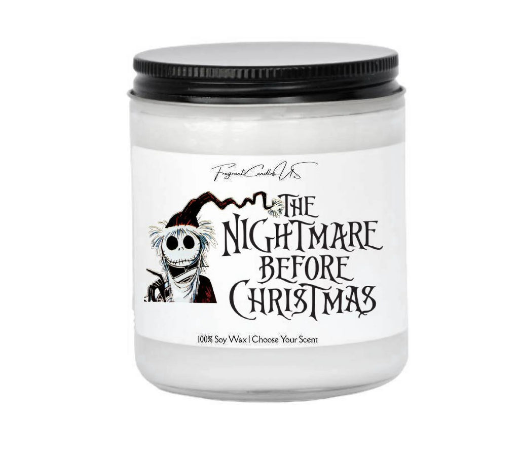 Jack and Sally, the Nightmare before Christmas, Christmas Gifts, Candles, Halloween Candles,Christmas Candles, Halloween Wedding Decorations