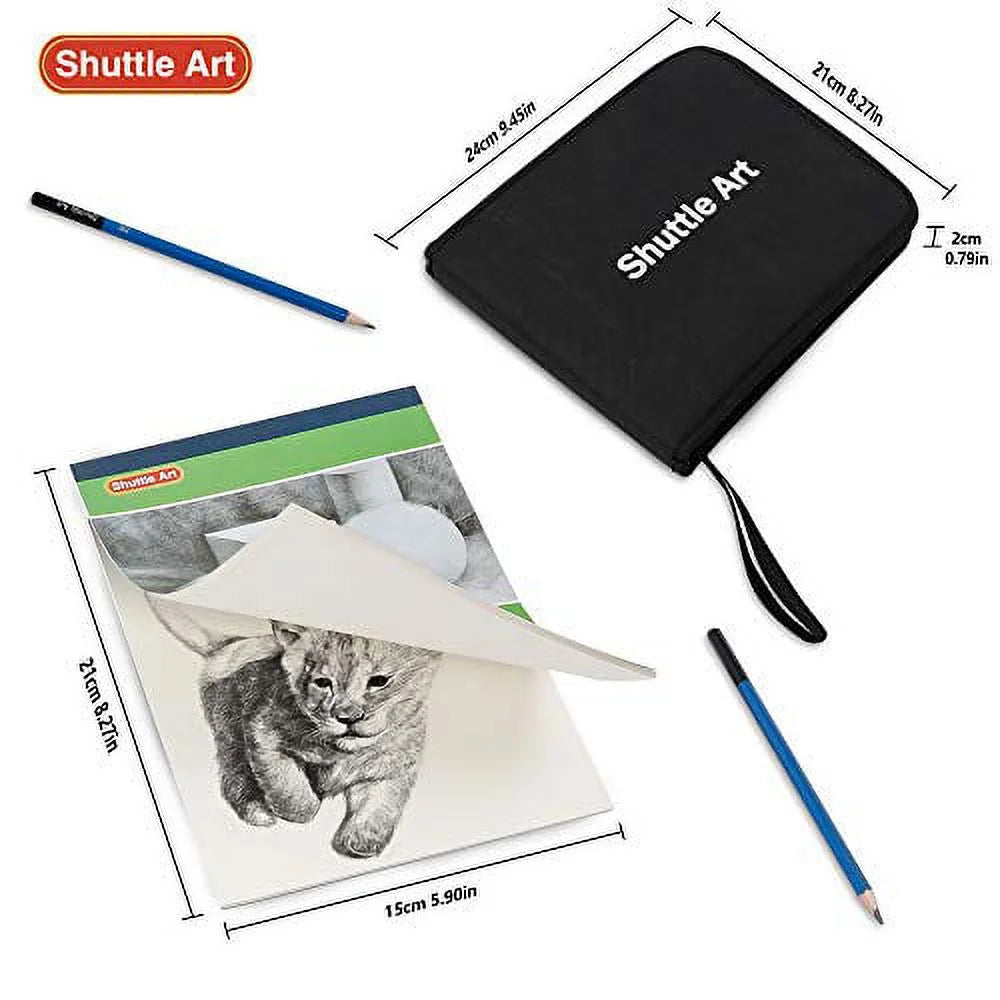 Sketching and Drawing Pencils Art Sets (37 Piece)