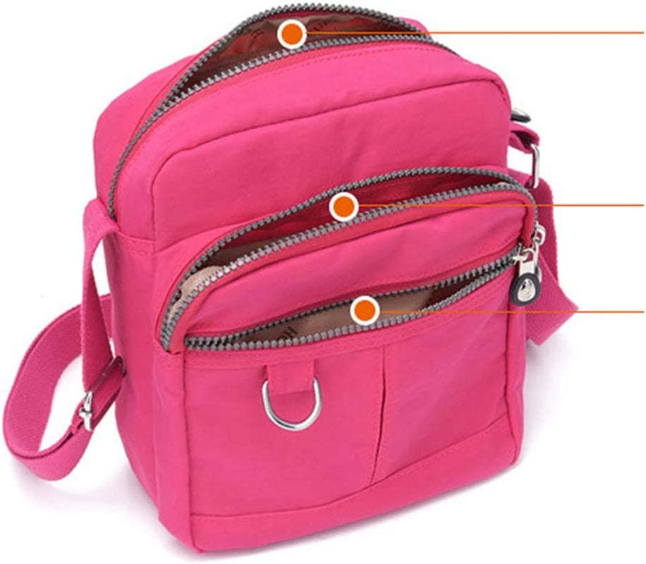 Casual Nylon Purse Handbag Crossbody Bag Waterproof Shoulder Bag for Women