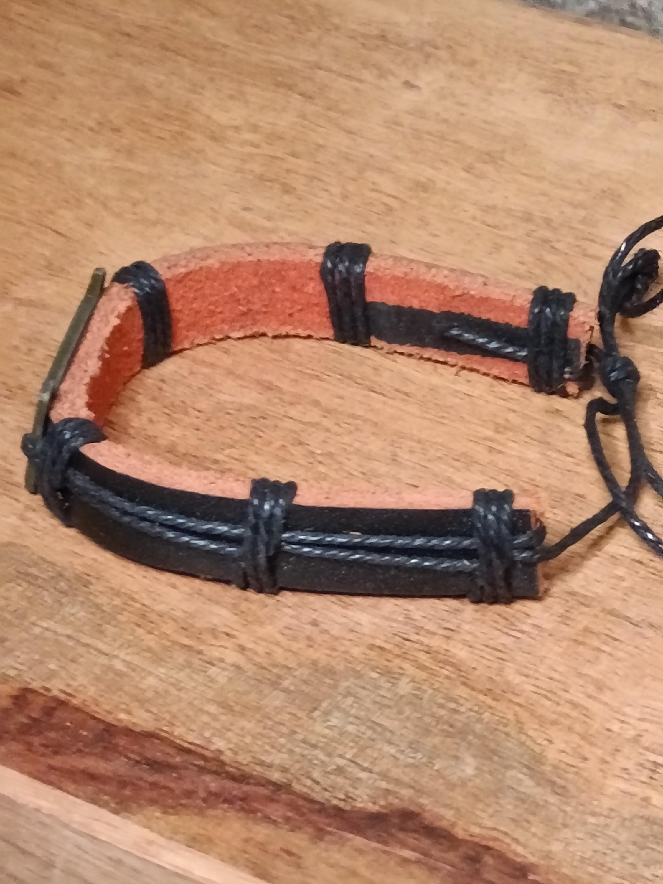 Woven Leather Bracelet