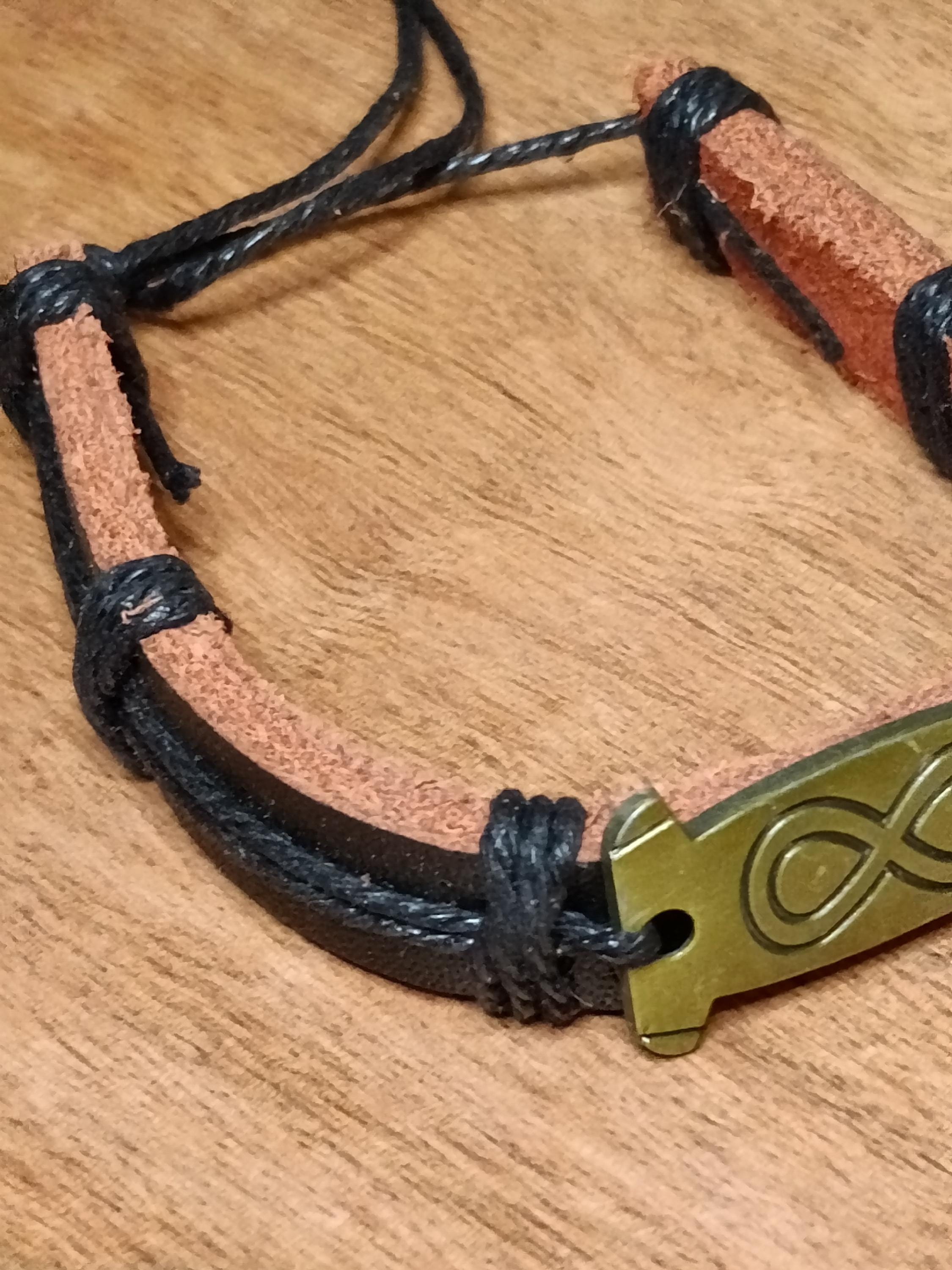 Woven Leather Bracelet