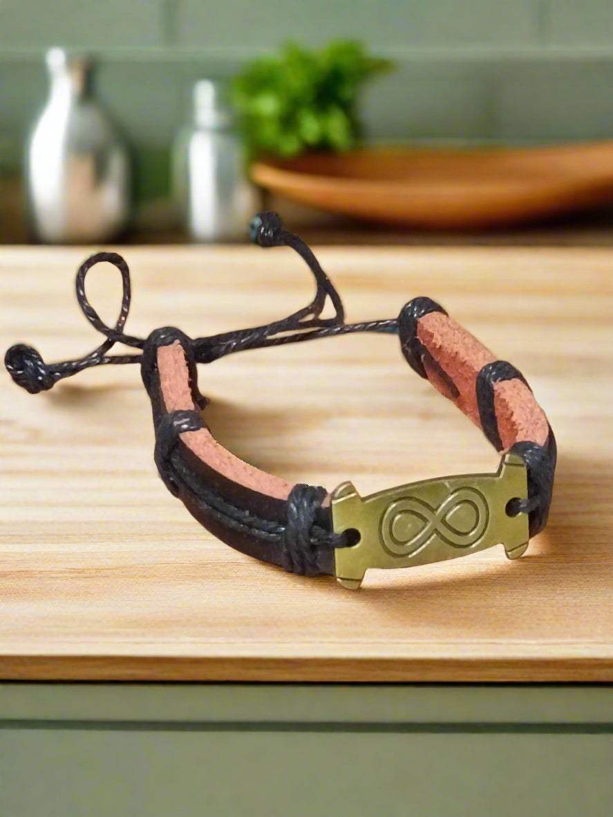 Woven Leather Bracelet